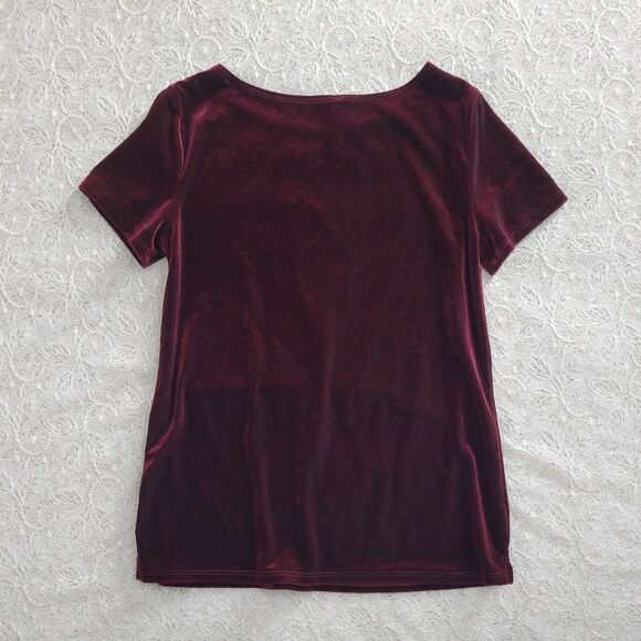 Seven Sisters Berrytone Velvet Tee - Picture 4 of 5
